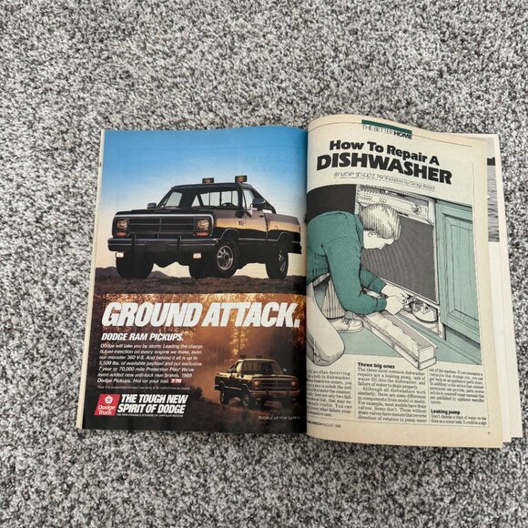 August 1989 Popular Mechanics Magazine Mustang GT Shelby Vol 166 No. 8 Journal - Picture 6 of 11